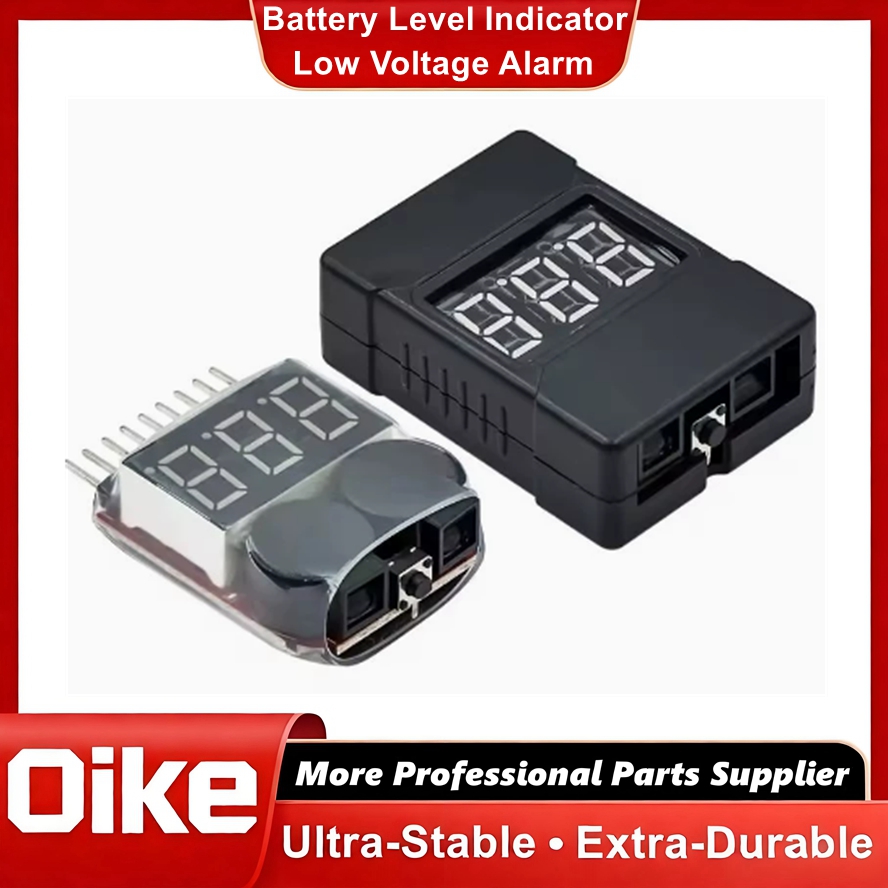 Drone Battery Voltage Checker - جهاز Oike 1-8S 2IN1 لاختبار جهد