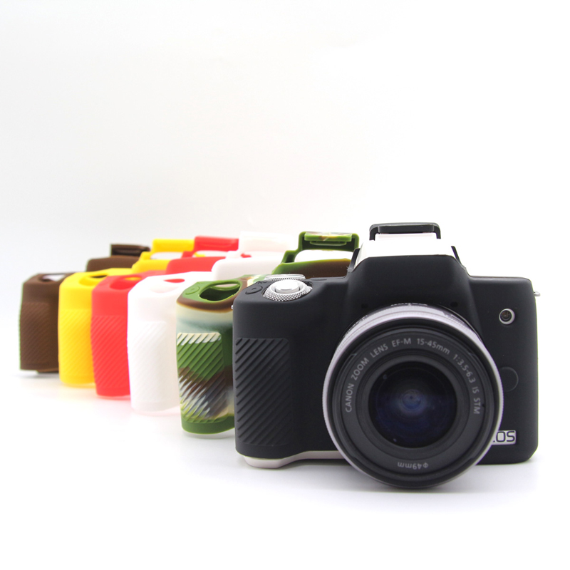 غطاء حماية من السيليكون للكامي - مراجعة Canon Camera Eos M50 Mark Ii وسعره