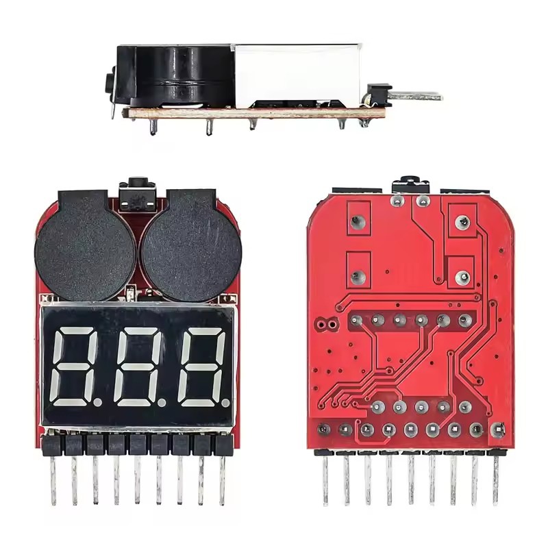 جهاز Oike 1-8S 2IN1 لاختبار جه - مراجعة Drone Battery Voltage Checker وسعره