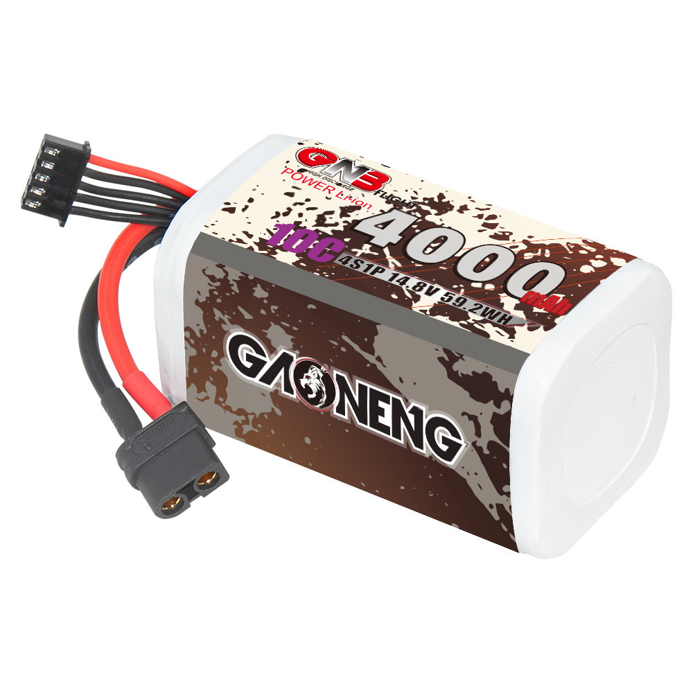 GNB 4000mAh 4S 14.8V 10C 20C م - مراجعة Drone Battery Connector وسعره