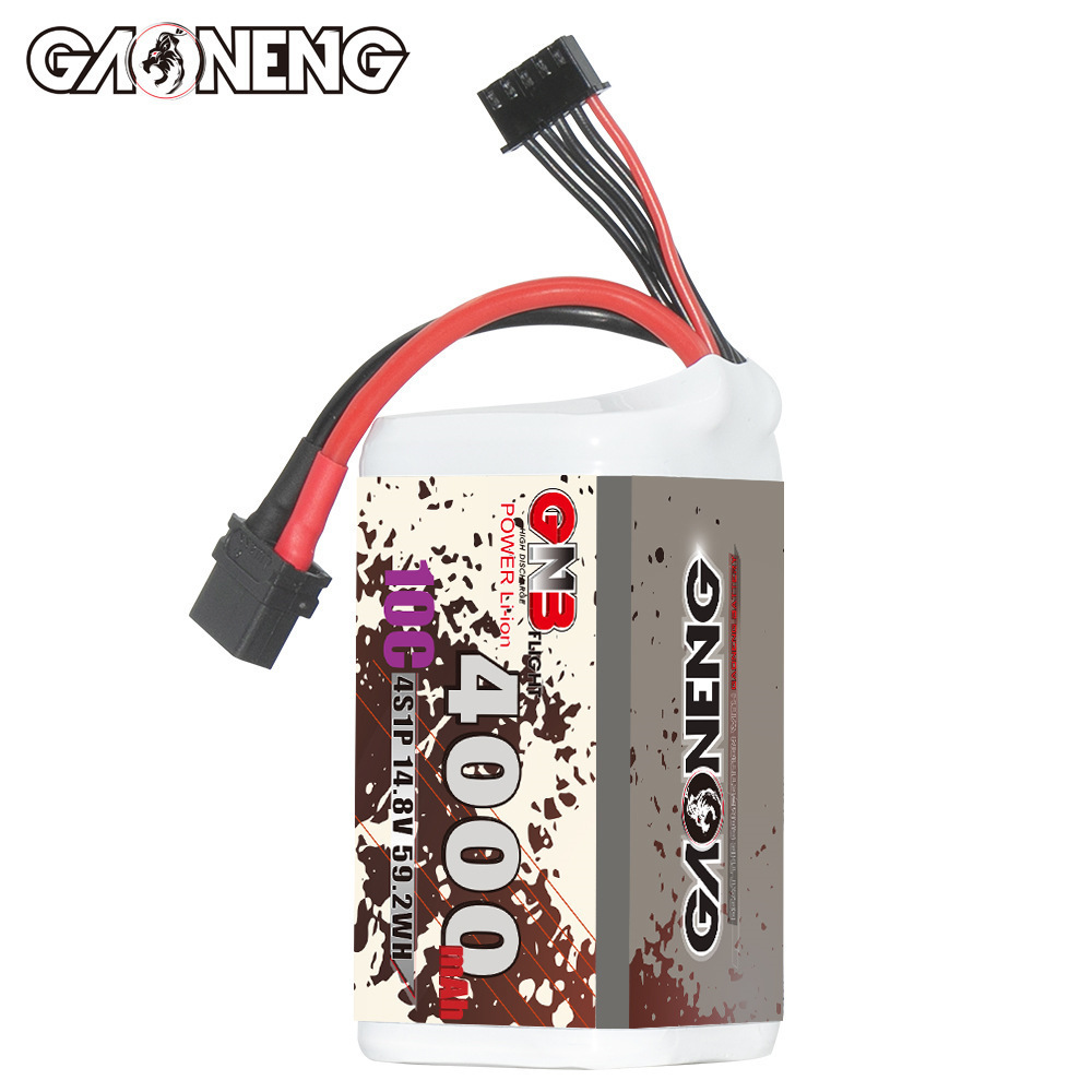 GNB 4000mAh 4S 14.8V 10C 20C م - مراجعة Drone Battery Connector وسعره