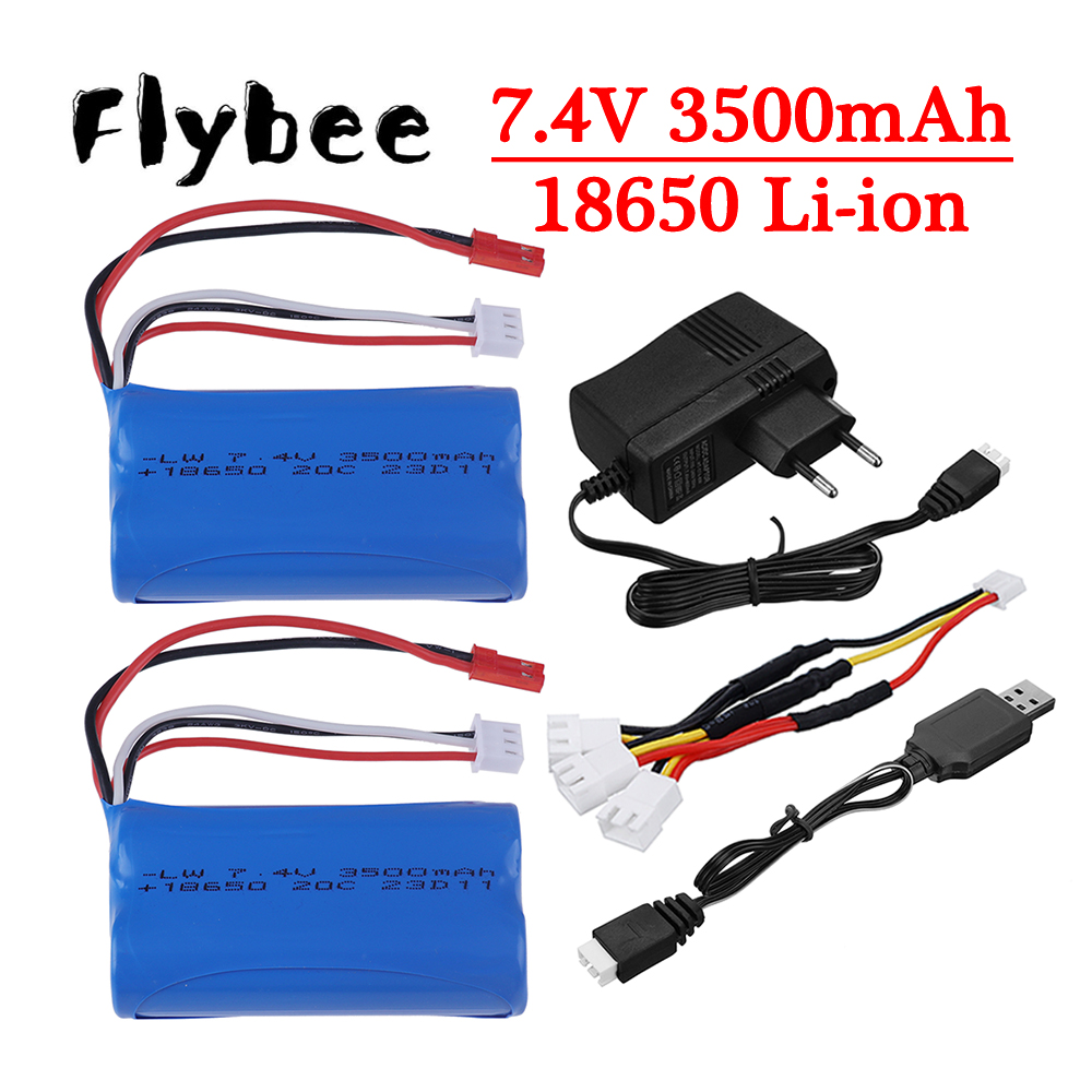 ترقية 3000mAh إلى 3500mAh 7.4V - مراجعة Drone Battery Li-Ion وسعره
