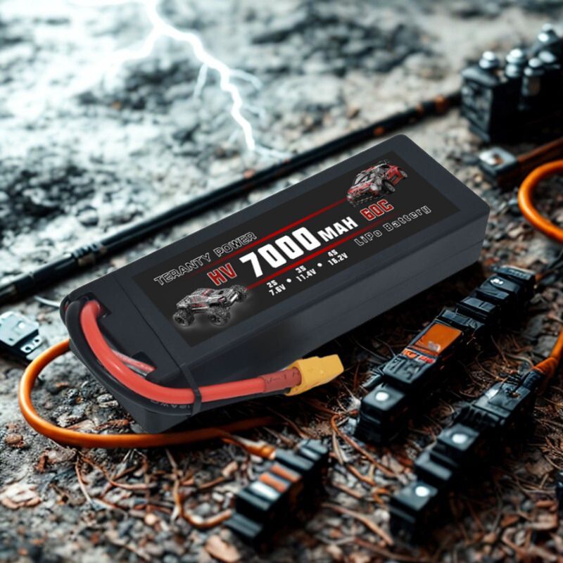 TERANTY Hyper Go 7303/7304 4 ب - مراجعة Drone Battery 4S وسعره