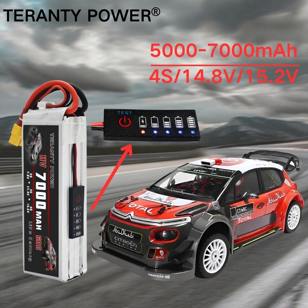 TERANTY Hyper Go 7303/7304 4 ب - مراجعة Drone Battery 4S وسعره